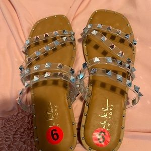 Stud sandals